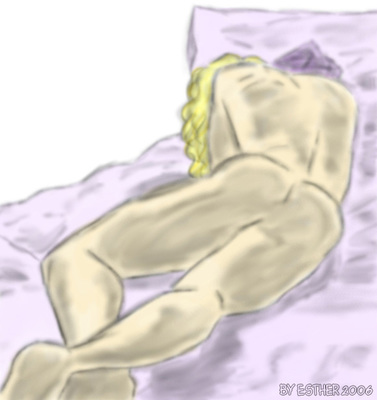 dorian_version2
naked Dorian in bed ^.^ 
Yet another image drawn solely with "The Gimp".
Keywords: Dorian, naked